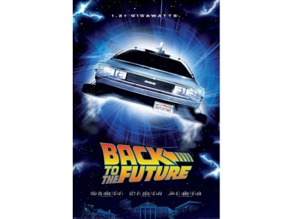 Plakát Back to the Future - 1,21 Gigawatts