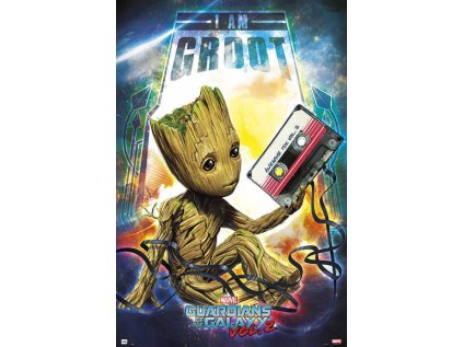 Plakát Marvel Guardians of the Galaxy Vol. 2 - Groot