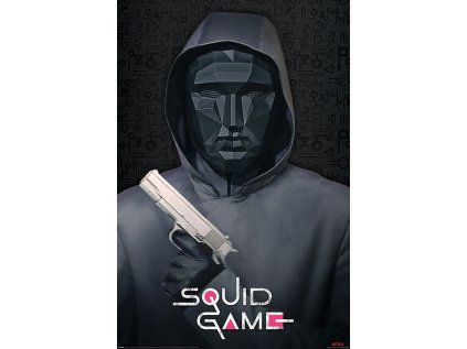 Plakát Squid Game - Mask Man