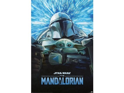 Plakát Star Wars: The Mandalorian - Lightspeed