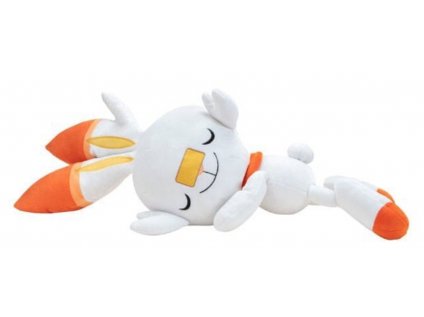 Plyšák Pokémon -  Sleeping Scorbunny 45 cm