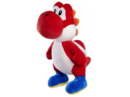 Plyšák Super Mario - Red Yoshi 20 cm