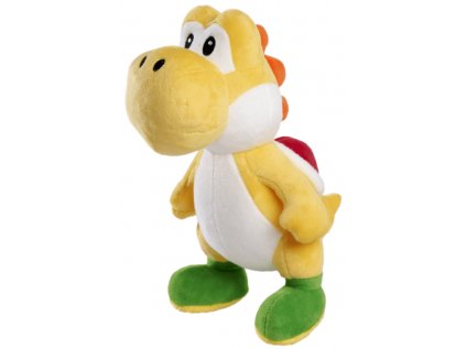 Plyšák Super Mario - Yellow Yoshi 20 cm