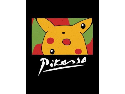 Plakát s rámem Pokémon - Pikasso