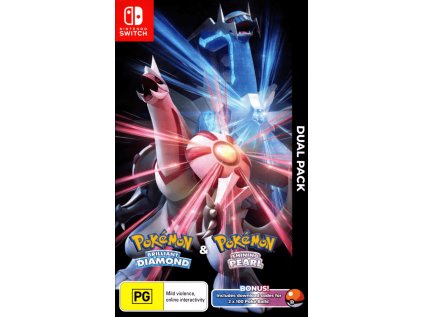Nintendo Switch Pokémon Brilliant Diamond & Shinning Pearl - Dual Pack