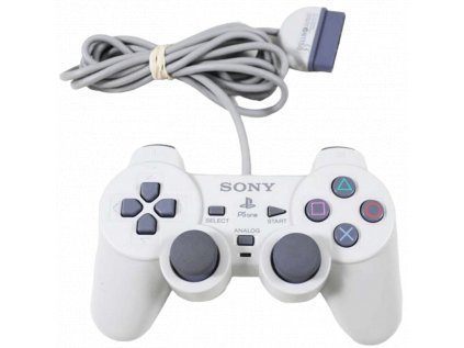 Sony DualShock 1 PS1 bílý