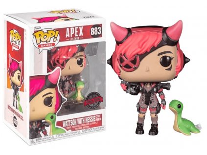 Funko POP! 883 Games: Apex Legends - Wattson with Nessie (Cyberpunked) Special Edition