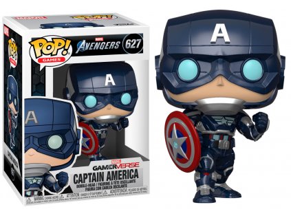 Funko POP! 627 Games: Marvel Avengers - Gamerverse Captain America