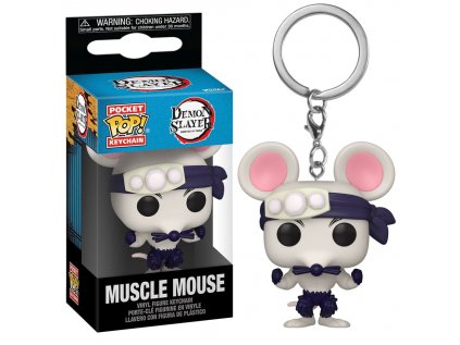 Funko Pocket POP! Klíčenka Demon Slayer - Muscle Mouse