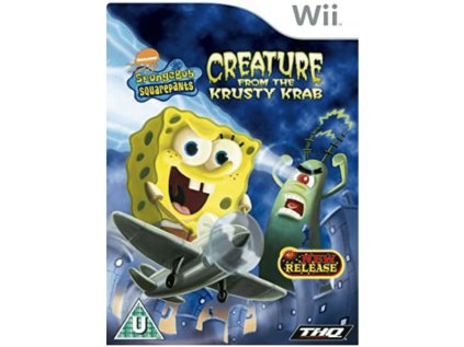 Wii SpongeBob SquarePants: Creature from The Krusty Krab