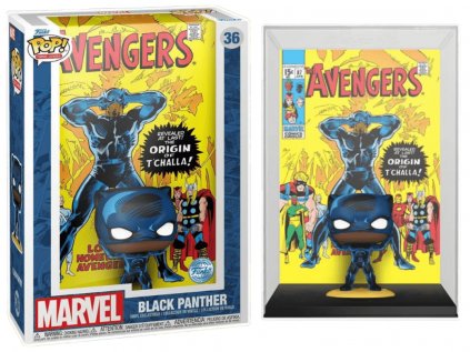 Funko POP! 36 Comic Covers: Marvel - Black Panther Special Edition