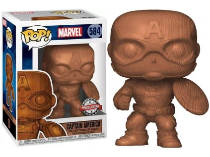 Funko POP! 584 Marvel - Captain America Special Edition