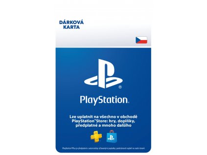 PlayStation peněženka kredit 800 Kč - CZ  Elektronická licence