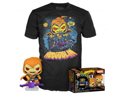 Funko POP! & Tee Box: Marvel - Hobgoblin GITD Special Edition (S)