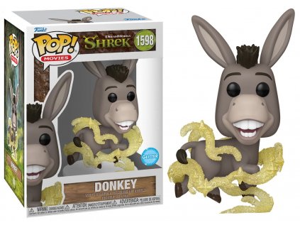 Funko POP! 1598 Movies: Shrek - Donkey Glitter