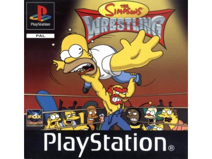 PS1 The Simpsons Wrestling