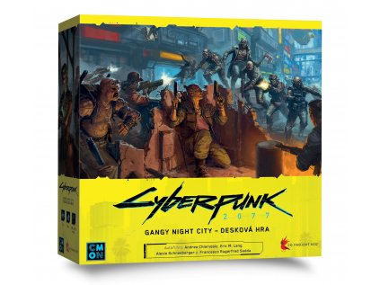 CYBERPUNK 2077: Gangy Night City - Desková hra