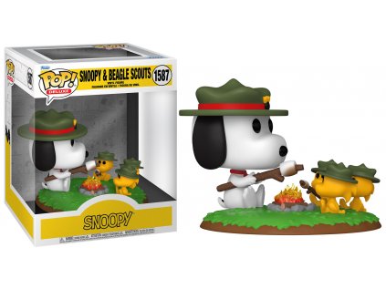 Funko POP! 1587 Deluxe: Snoopy - Snoopy & Beagle Scouts