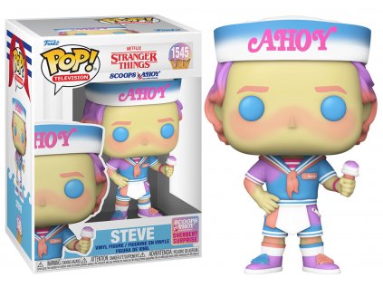 Funko POP! 1545 TV: Stranger Things Scoops Ahoy - Steve