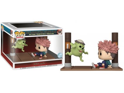 Funko POP! 1541 Moment: Jujutsu Kaisen - Yuji Itadori with Cursed Doll Special Edition