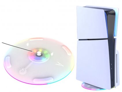 PS5 Slim stojánek s podsvícením