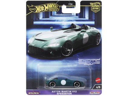 Hot Wheels Premium Car Culture Exotic Envy - Aston Martin V12 Speedster