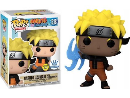 Funko POP! 1318 Animation: Naruto Shippuden - Naruto Uzumaki with Rasenshuriken GITD Exclusive
