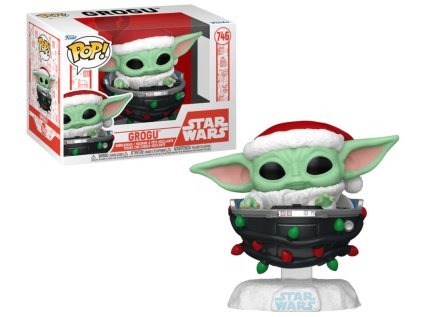 Funko POP! 746 Star Wars: The Mandalorian Holiday - Grogu