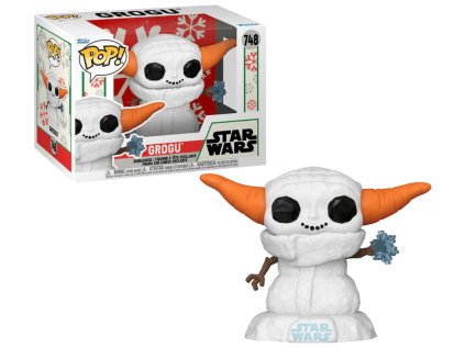 Funko POP! 748 Star Wars: The Mandalorian Holiday - Grogu