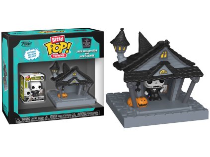 Funko Bitty POP! Towns: The Nightmare Before Christmas - Jack Skellington and Jack's House