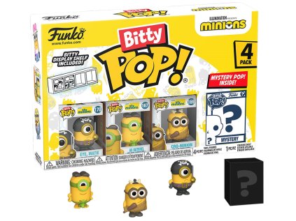 Funko Bitty POP! 4-Pack Minions - Eye, Matie