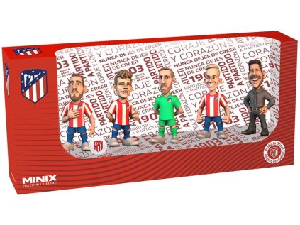 Minix Football: Atlético de Madrid - 5 Pack