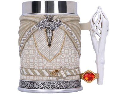 Pivní korbel The Lord of the Rings - Gandalf the White 15 cm