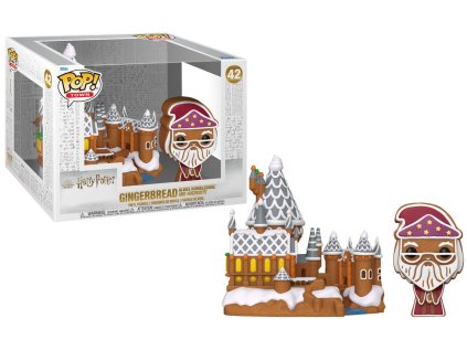 Funko POP! 42 Town: Harry Potter - Gingerbread Albus Dumbledore and Hogwarts