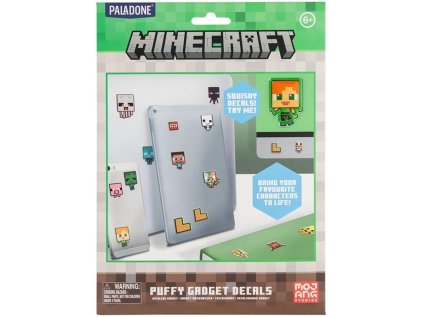 Samolepky Minecraft - Puffy (60 pcs)