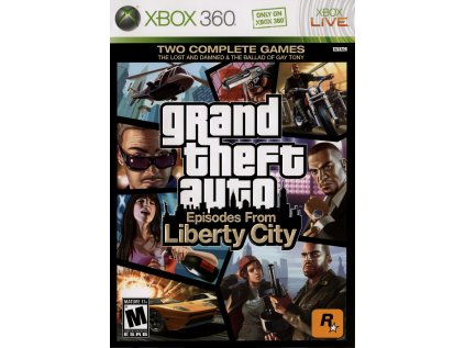 Xbox 360 Grand Theft Auto: Episodes From Liberty City