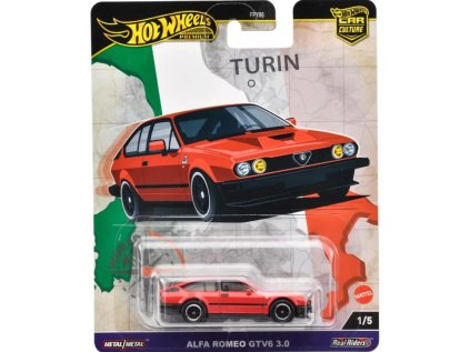 Hot Wheels Premium Car Culture World Tour - Alfa Romeo GTV6 3.0