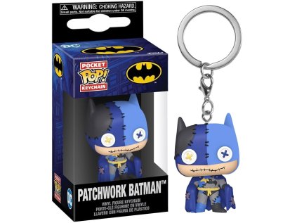 Funko Pocket POP! Klíčenka DC Comics - Patchwork Batman