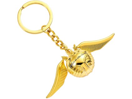 Klíčenka Harry Potter - 3D Golden Snitch