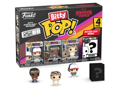 Funko Bitty POP! 4-Pack Stranger Things - Dustin