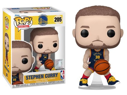 Funko POP! 205 Basketball: Golden State Warriors - Stephen Curry