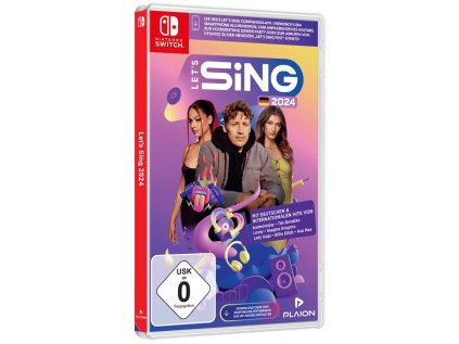 Nintendo Switch Let's Sing 2024 German Version