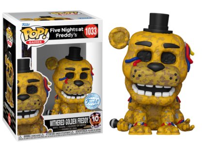 Funko POP! 1033 Games: Five Nights At Freddy’s - Withered Golden Freddy Special Edition