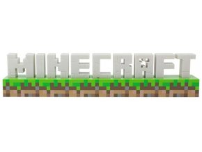 Lampička Minecraft Logo Light