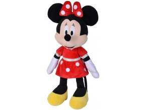 Plyšák Disney - Minnie červené šaty 60 cm