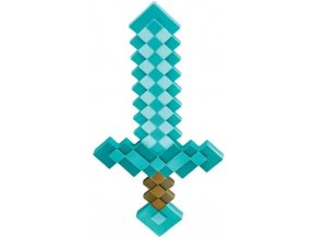 Minecraft replika zbraně 51 cm - Diamantový meč