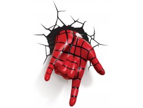 Lampička Ultimate Spider-Man Hand 3D