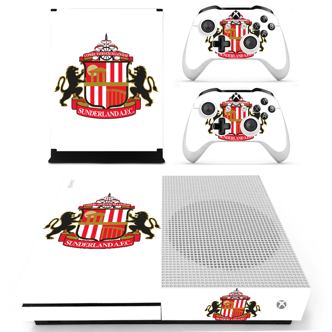 Xbox One S Polep Skin Sunderland AFC