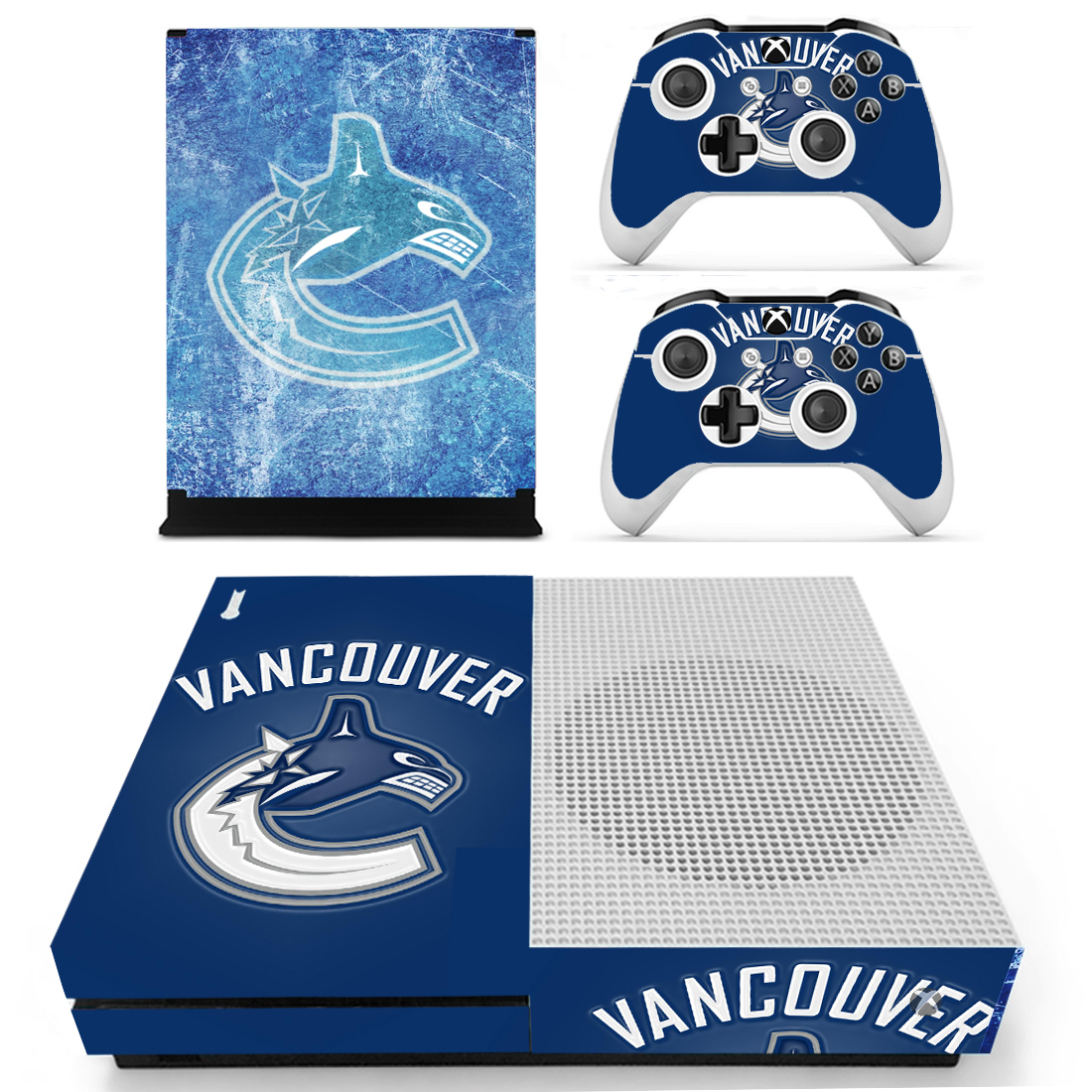 Xbox One S Polep Skin Vancouver Canucks