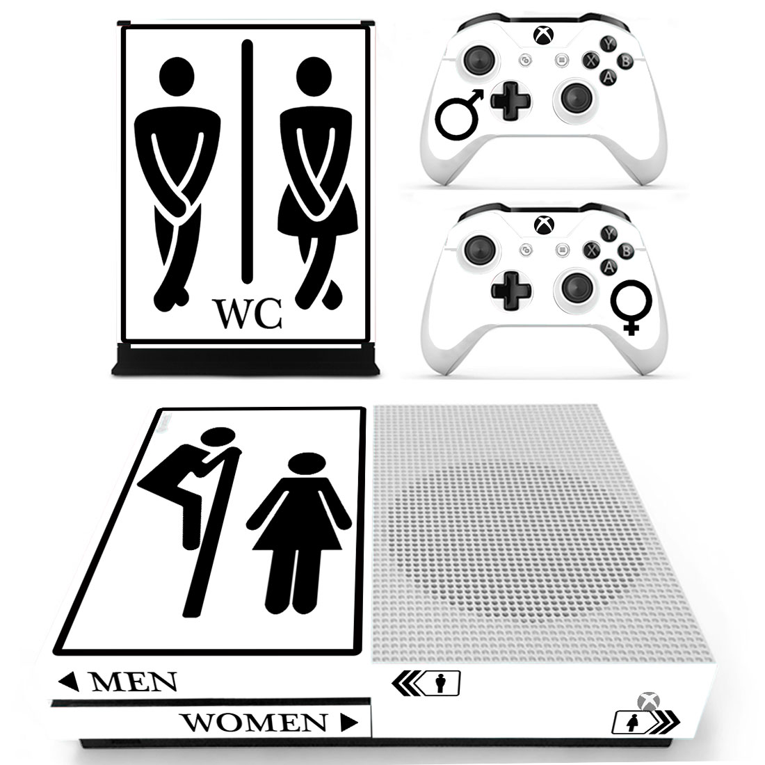 Xbox One S Polep Skin Men Women